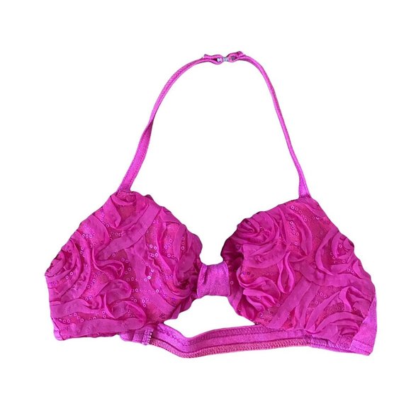 custom adult xs/s lyrical/contemporary dance costume hot pink - Picture 3 of 9